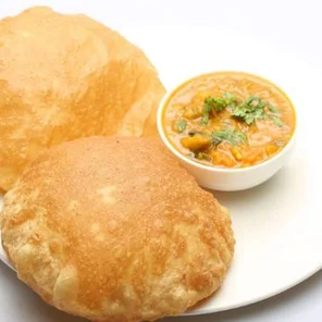 Meal card cover for: Poori