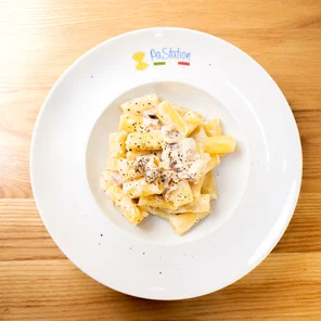 Meal card cover for: Gricia