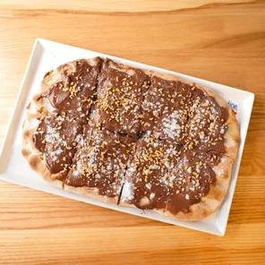 Meal card cover for: Pinsa with Nutella
