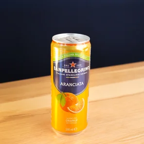 Meal card cover for: San Pellegrino Aranciata