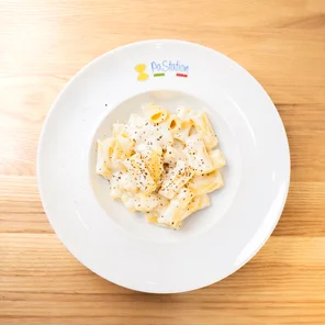 Meal card cover for: Cacio e Pepe (Vegetarian)