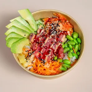 Meal card cover for: Classic Ahi Tuna Poke