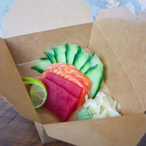 Meal card cover for: Mix Sashimi