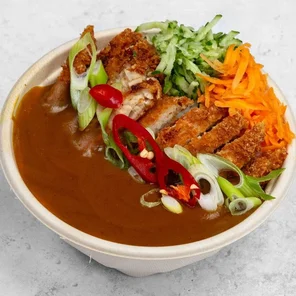 Meal card cover for: Chicken Katsu Curry & Rice