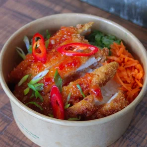 Meal card cover for: Sweet Chilli Chicken & Rice