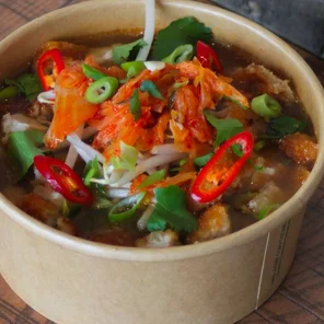 Meal card cover for: Spicy Miso Chicken Ramen noodles