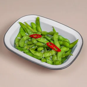 Meal card cover for: Edamame