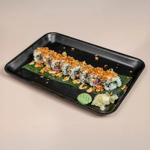 Meal card cover for: Salmon Crunch Avocado Roll