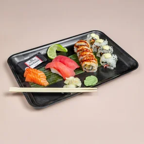 Meal card cover for: Big City Sushi Box