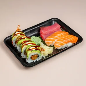 Meal card cover for: City Sushi Box