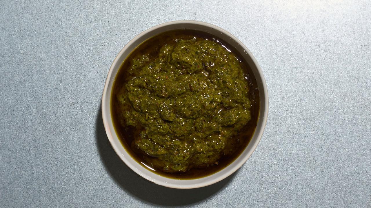Meal card cover for: Extra Chimichurri Pot