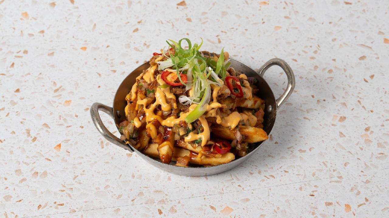 Meal card cover for: Spice riot loaded fries