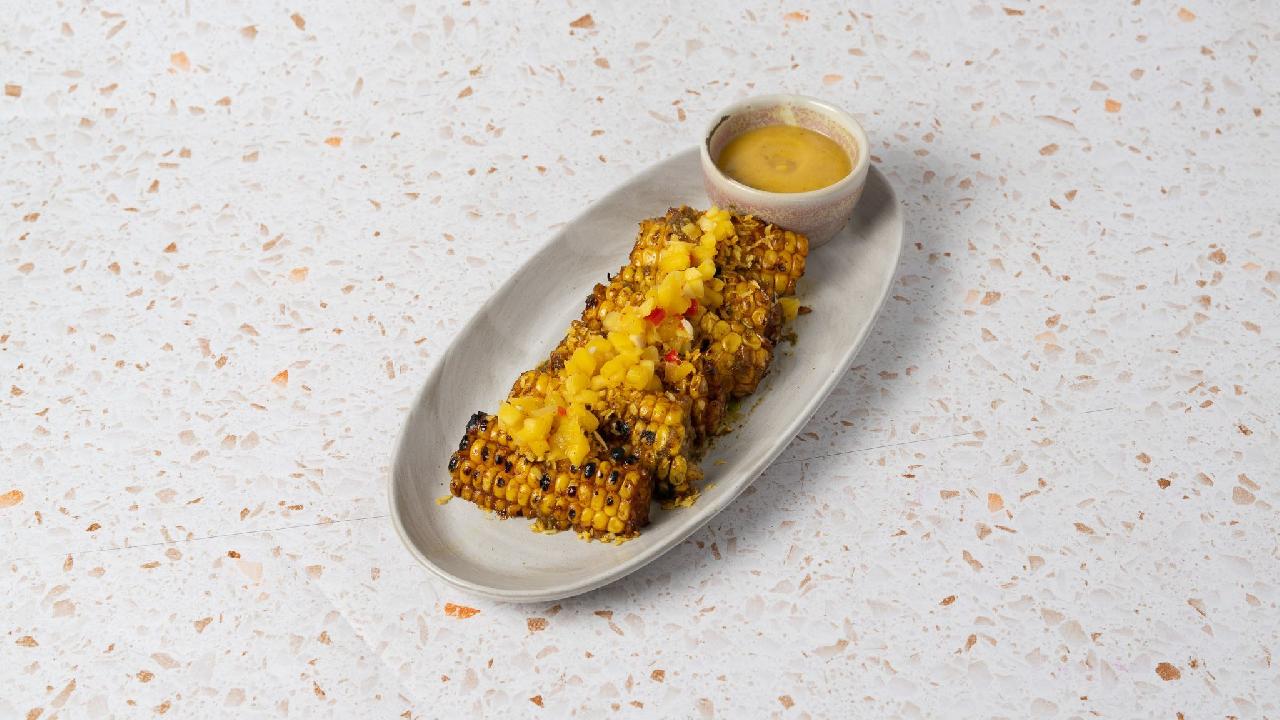 Meal card cover for: Coconut corn ribs
