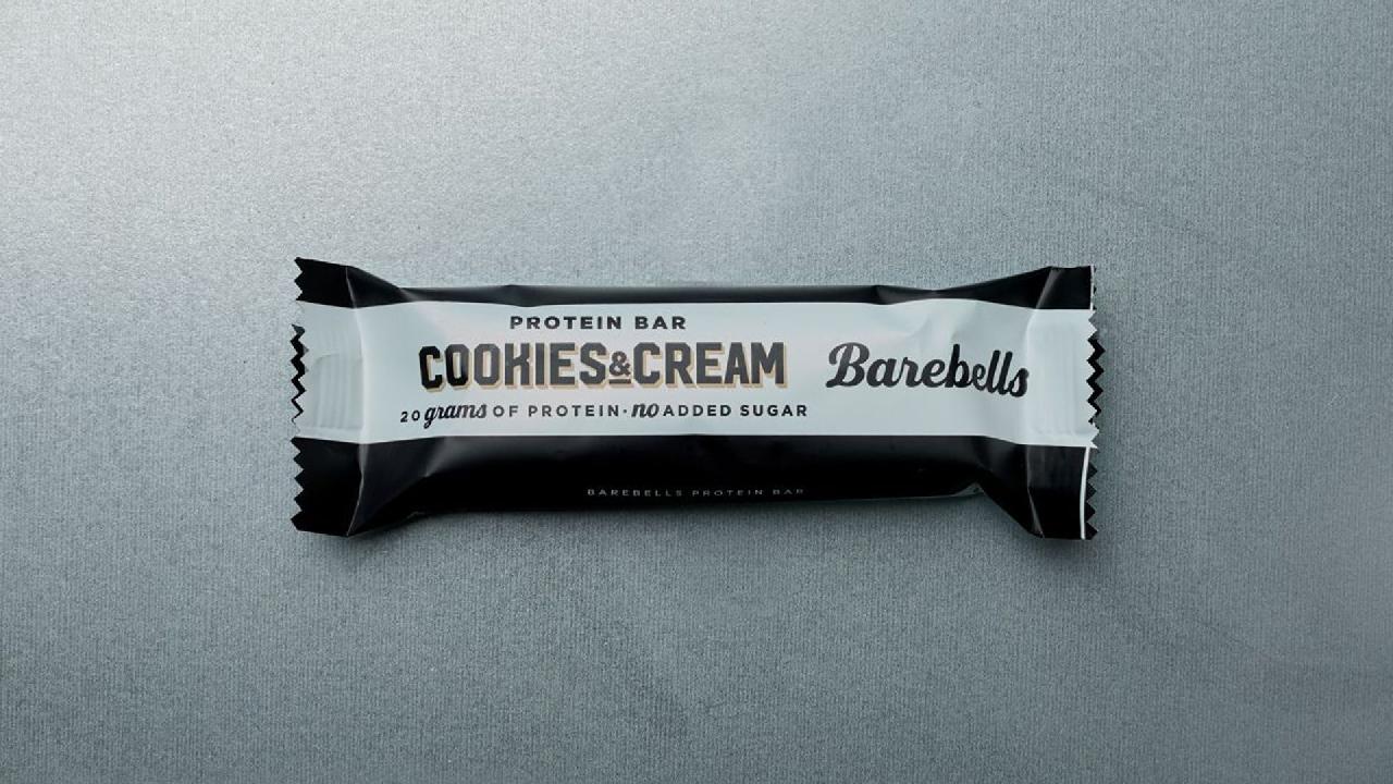 Meal card cover for: Barebells - Cookies & Cream Protein Bar