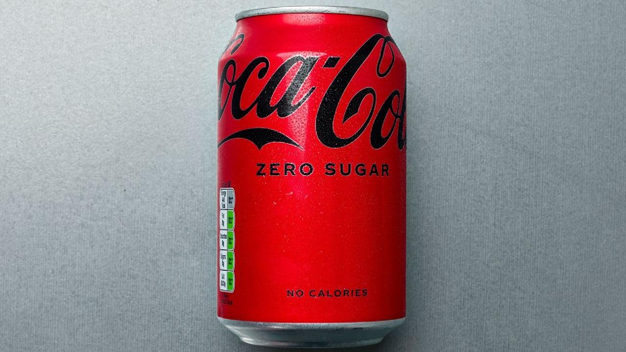 Meal card cover for: Coke Zero