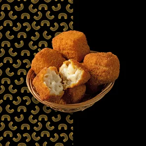 Meal card cover for: Mac & Cheese Bites #8S