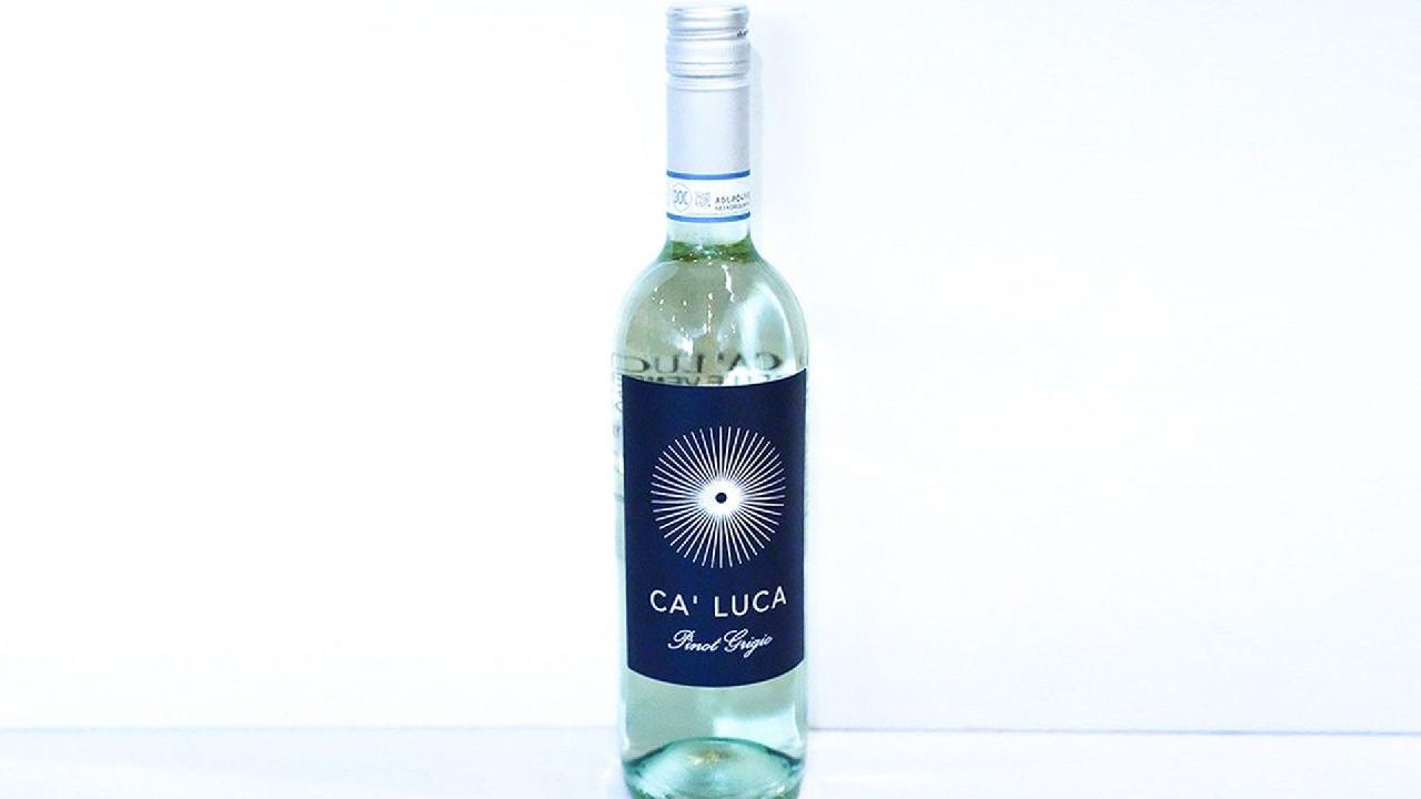 Meal card cover for: Pinot Grigio, Ca’ Luca - Italy
