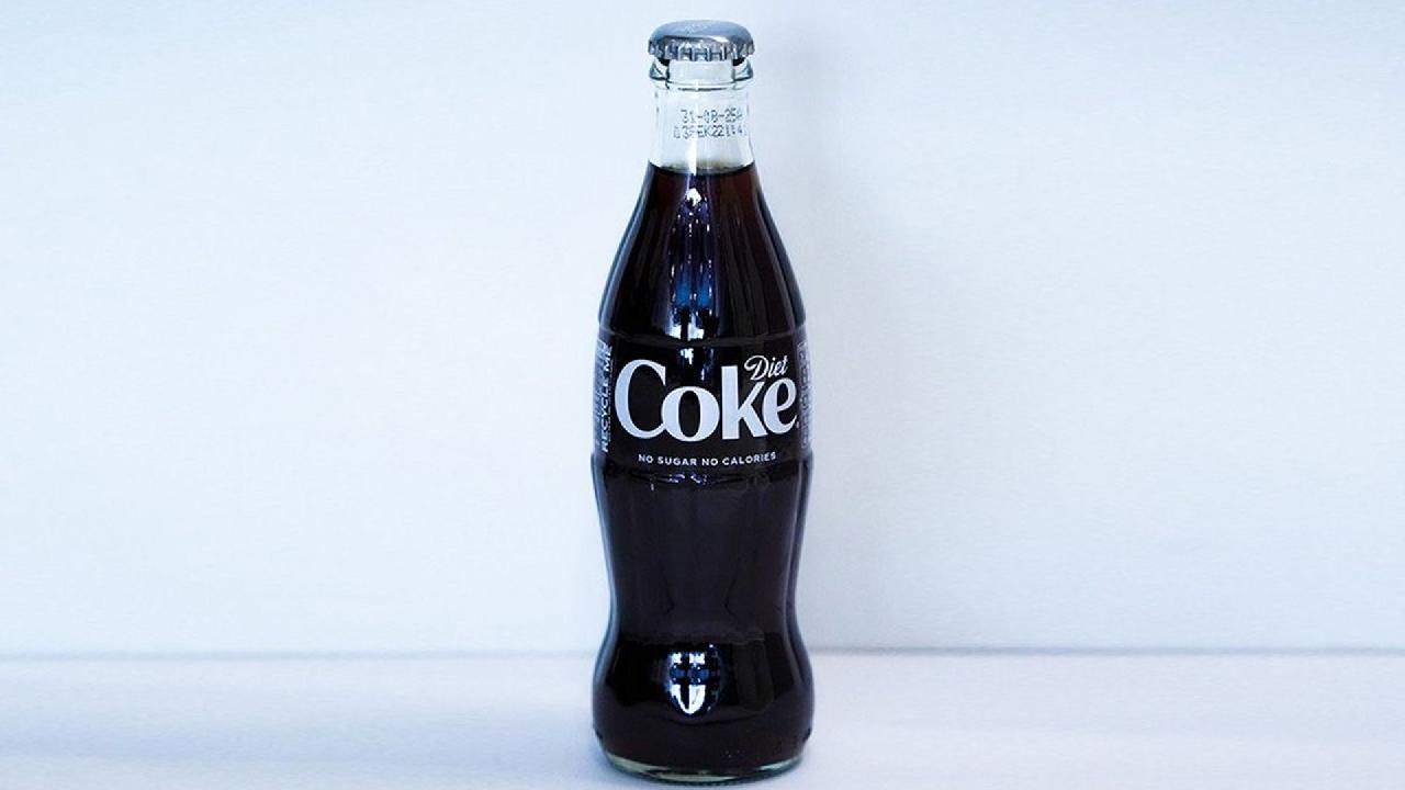 Meal card cover for: Diet Coke
