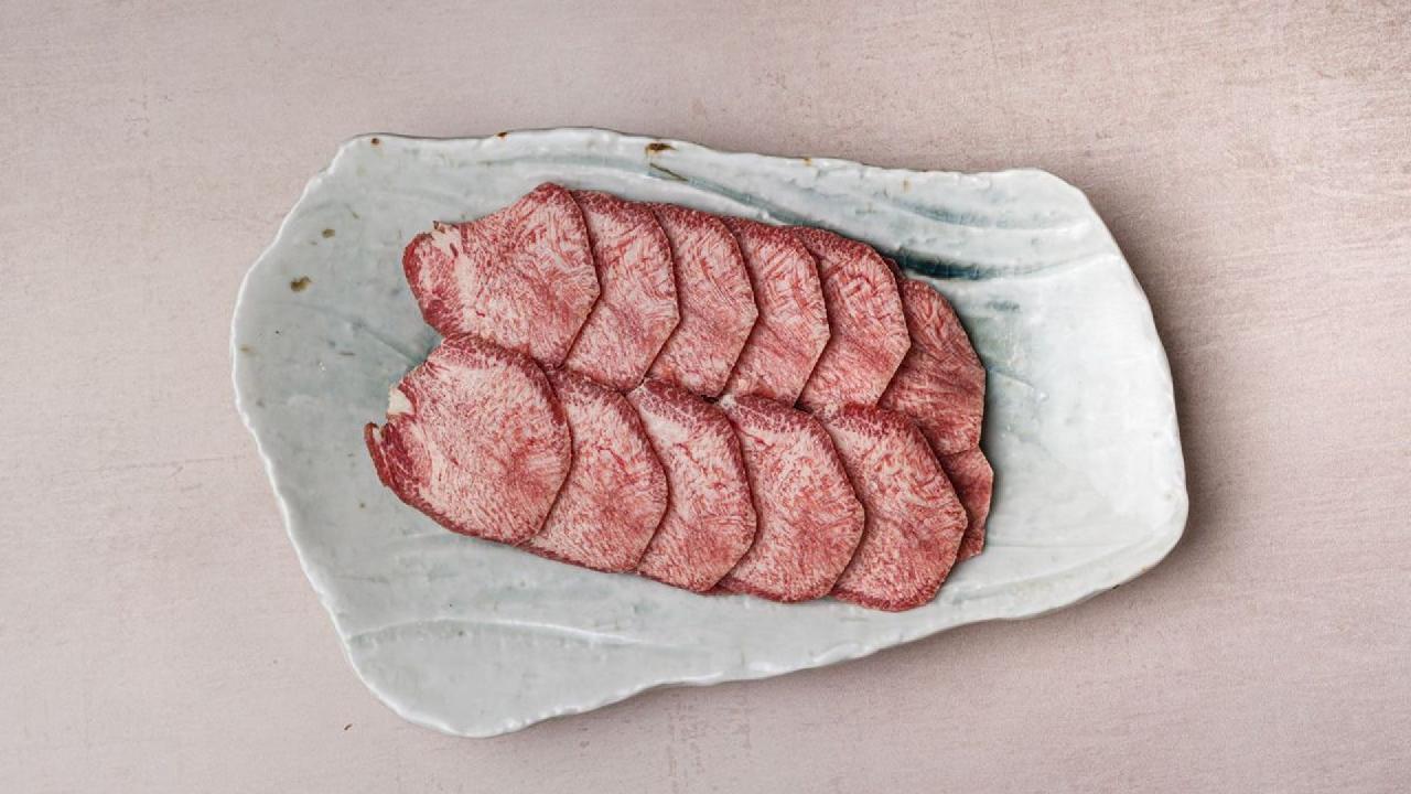 Meal card cover for: Ox Tongue BBQ