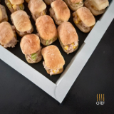 Meal card cover for: Mini Ciabatta with Tuna and Sweet Corns