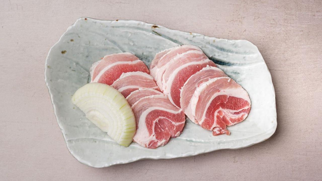 Meal card cover for: Pork Belly BBQ