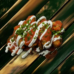 Meal card cover for: Buffalo Wings #3C