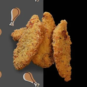 Meal card cover for: Chicken Strips #9C