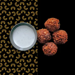 Meal card cover for: Falafel (4 pcs) #4S