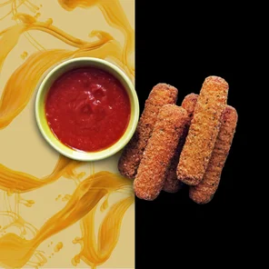 Meal card cover for: Mozzarella Sticks #7S