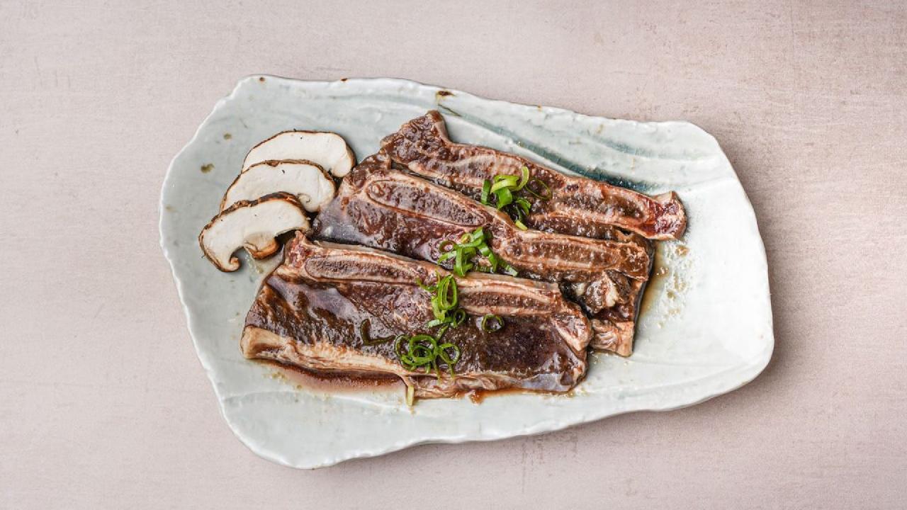 Meal card cover for: LA Beef Rib BBQ