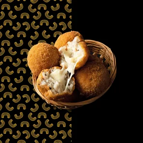 Meal card cover for: Truffle Arancini #9S