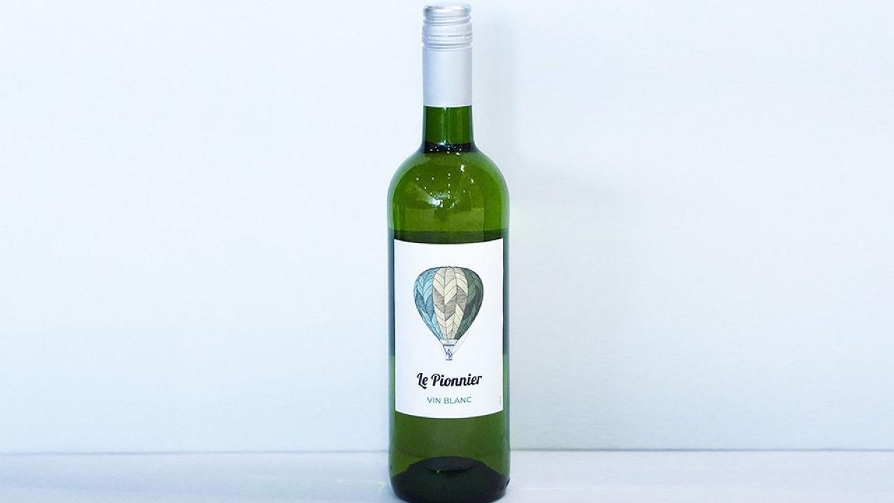 Meal card cover for: Le Pionnier Blanc - France