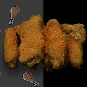 Meal card cover for: Naked Wings #1C