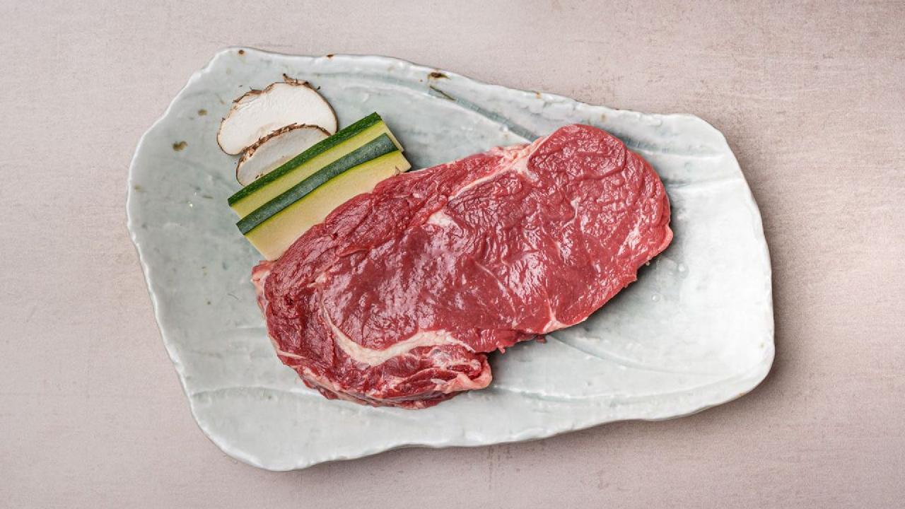 Meal card cover for: Beef Rib Eye BBQ