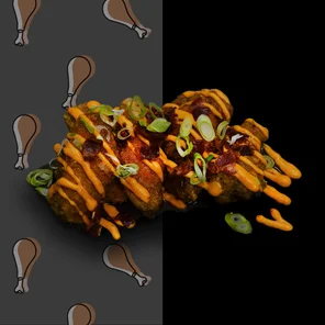 Meal card cover for: Maple Bacon Wings #2C