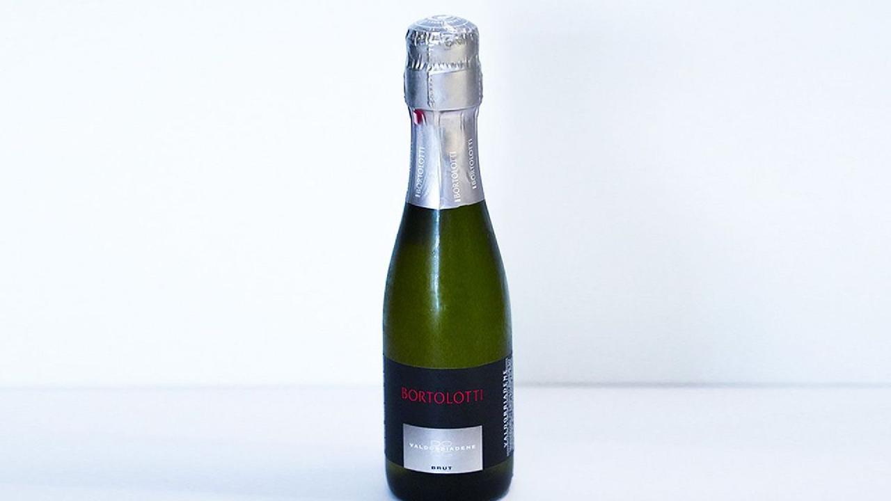 Meal card cover for: Prosecco Superiore, Bortolotti  - Italy