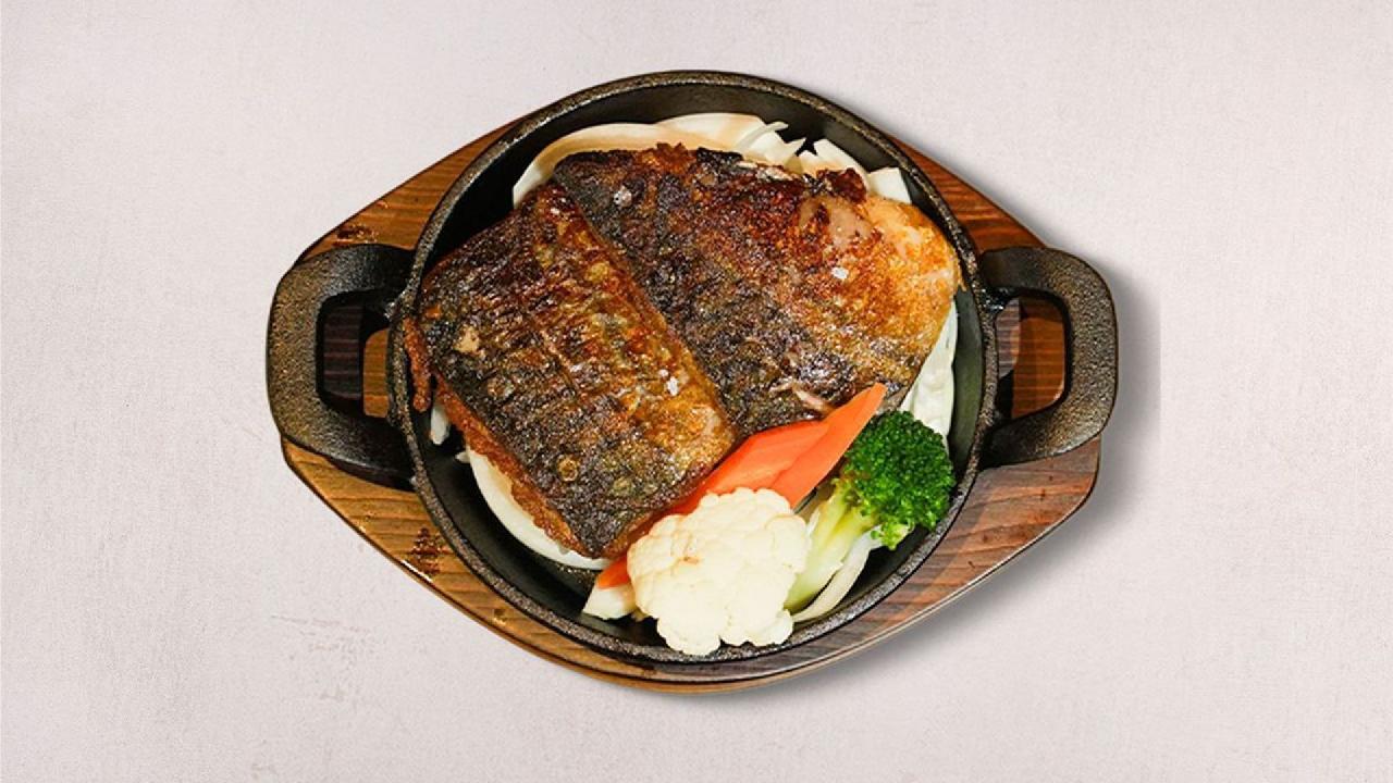 Meal card cover for: Mackerel