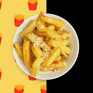 Meal card cover for: Truffle Fries #4F