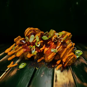 Meal card cover for: Maple Bacon Wings #2C