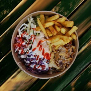 Meal card cover for: Ritzy Doner Bowl #33
