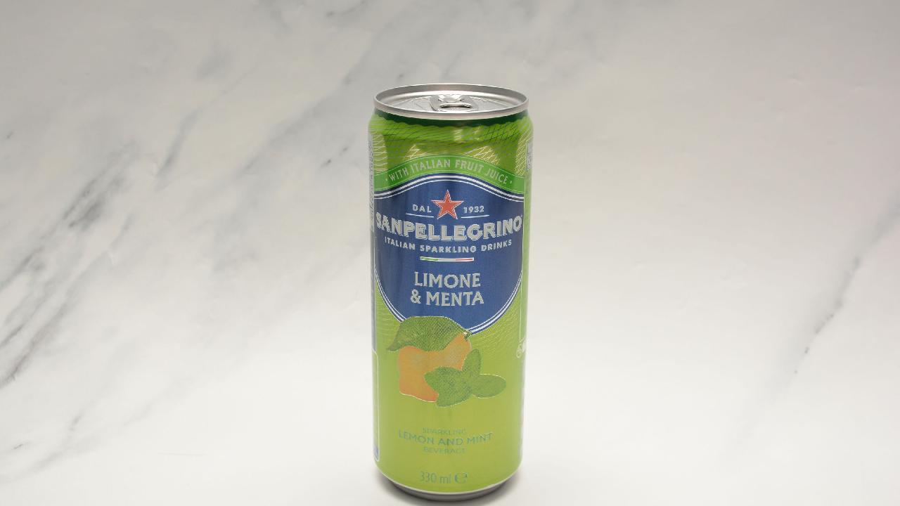 Meal card cover for: Lemon and Mint San Pellegrino