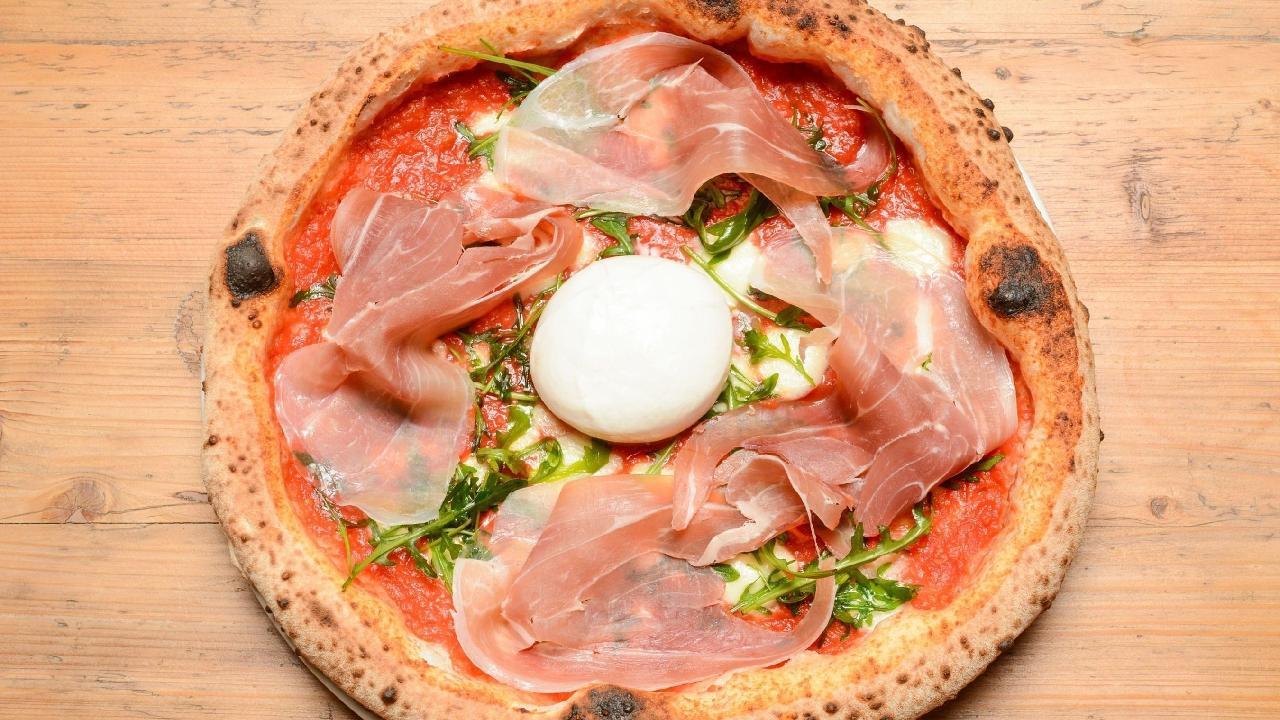 Meal card cover for: ROCKETING BURRATA & PARMA