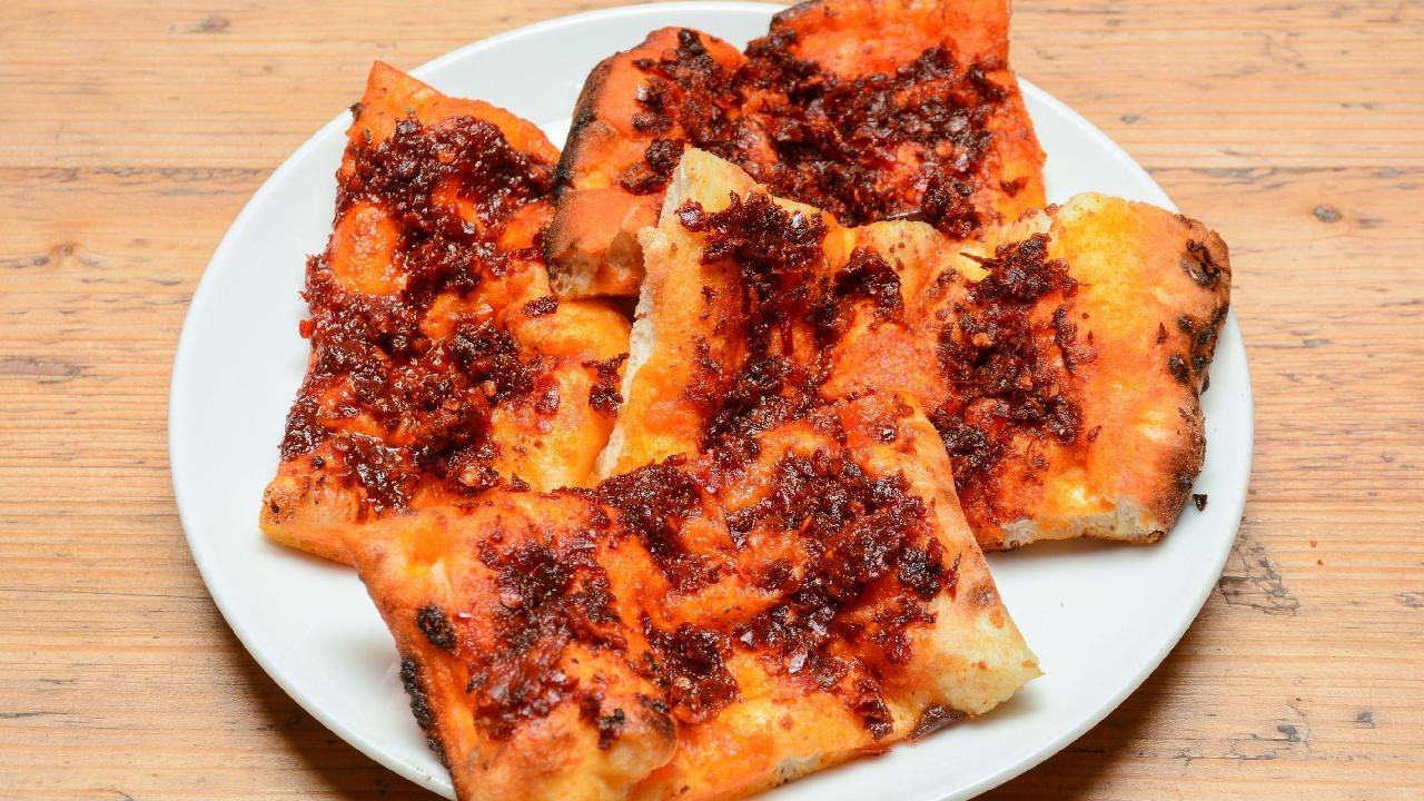 Meal card cover for: GARLIC BREAD - NDUJA