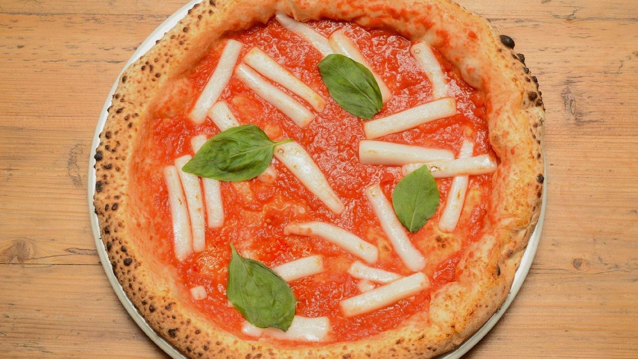 Meal card cover for: MARGHERITA VEGANA