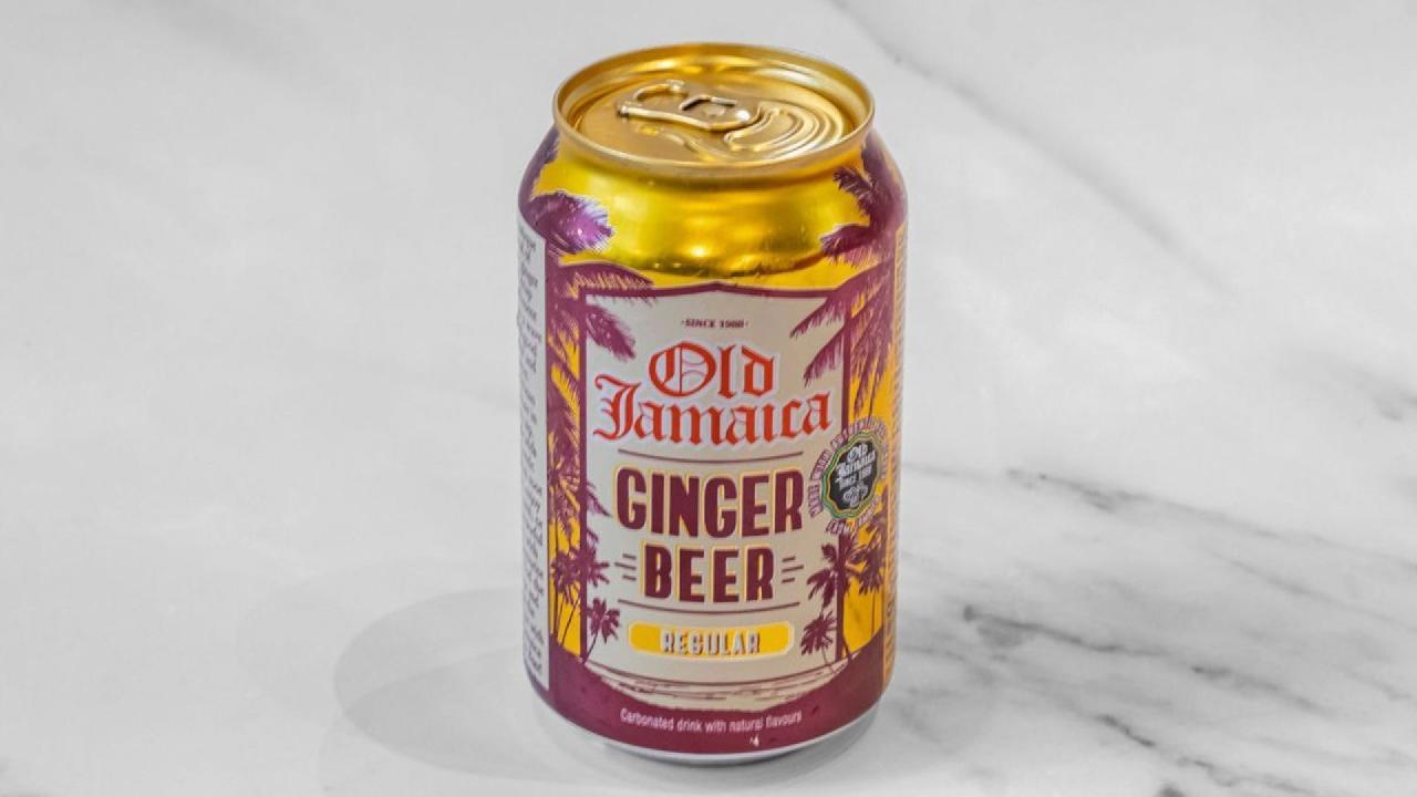 Meal card cover for: Ginger Beer