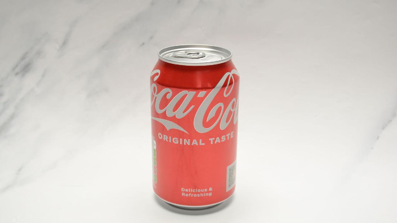 Meal card cover for: Coke