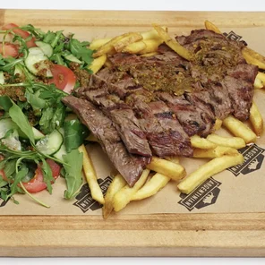 Meal card cover for: Churrasco Steak Extra Hungry