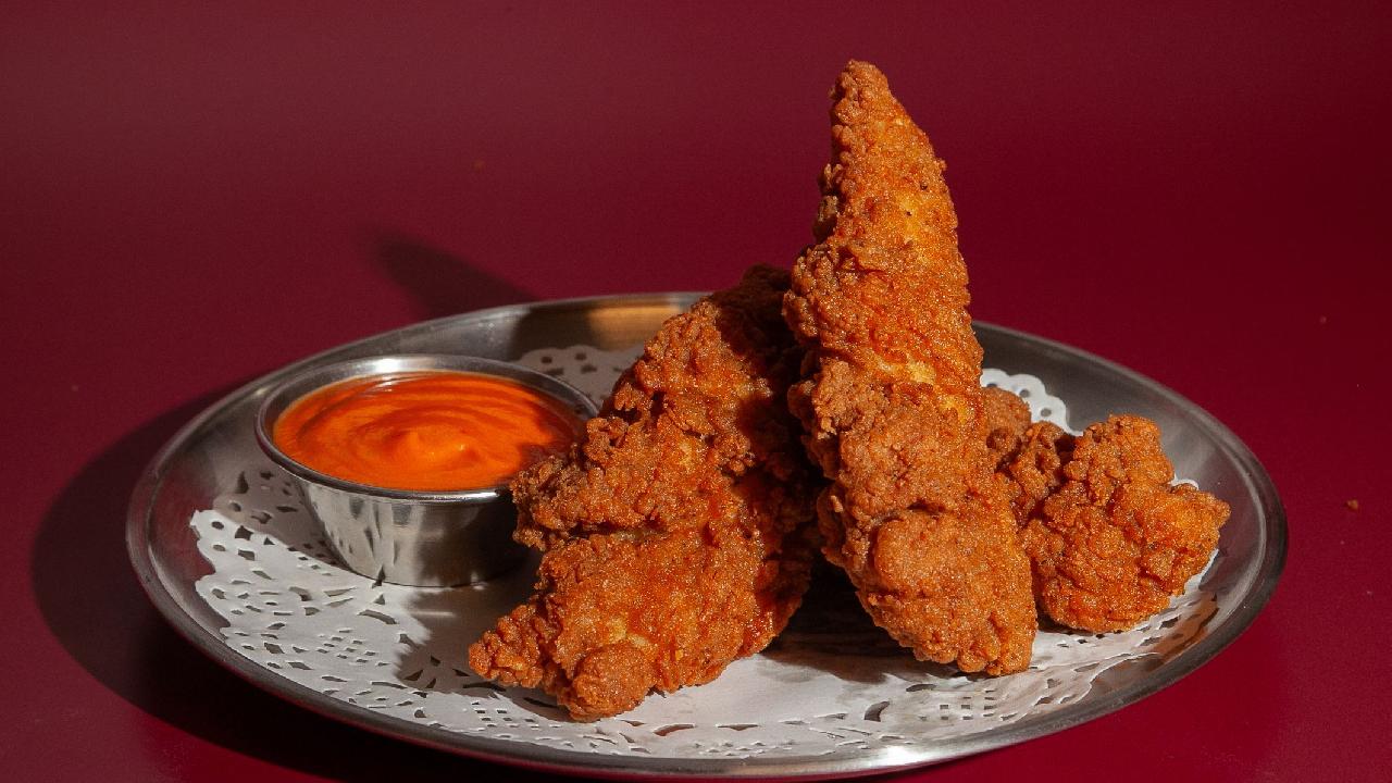 Meal card cover for: Chicken Tenders