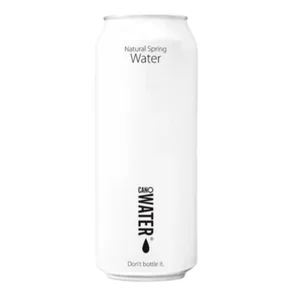 Meal card cover for: Can O Water (Still)