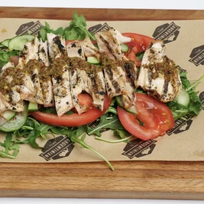Meal card cover for: Chicken Salad